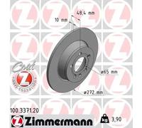 ZIMMERMANN 100.3371.20 Brake disc