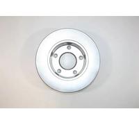 2x Brake disc solid 120017610 AUTOMEGA for AUDI VW SKODA