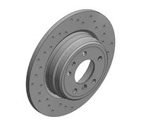 2x Brake disc solid 150.1272.52 ZIMMERMANN for BMW 8 7