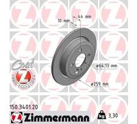 ZIMMERMANN 150.3401.20 Brake disc