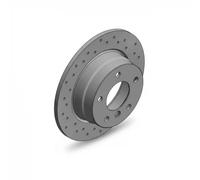2x Brake disc solid 150.3425.52 ZIMMERMANN for BMW 1