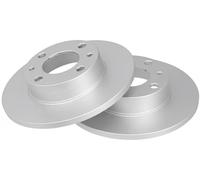 2x Brake disc solid 15020 A.B.S. for FIAT PININFARINA LANCIA SEAT ZASTAVA FSO