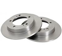 X2 PCS L&R SIDES 15657 BRAKE DISC A.B.S.