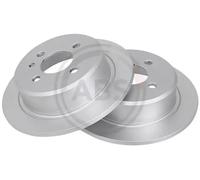 2x Brake disc solid 15726 A.B.S. for BMW 3 3 Touring 3 Convertible