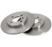 2x Original A.B.S. Brake Disc 15766 for BMW