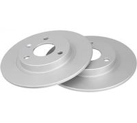 2x Brake disc solid 15839 A.B.S. for CITROËN PEUGEOT MEGA