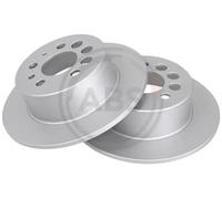2x Brake disc solid 15917 A.B.S. for VOLVO 240 260 240 Kombi 740 740 Kombi 760