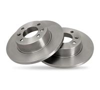 2x Brake disc solid 15959 A.B.S. for RENAULT 18 25 FUEGO ESPACE ESPACE Mk II