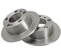 Rear Set 2x Brake Discs A.B.S. 16053 for Citroen XM (94-00)