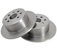 ABS All Brake Systems Brake Disc 16092 - 2 pcs L&R sides - Fits Opel/Vauxhall