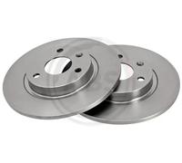 A.B.S. 2 X BRAKE DISC 16145 FOR CITROËN PEUGEOT MEGA