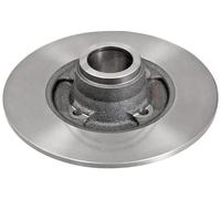 2x Brake disc solid 16149 A.B.S. for RENAULT CLIO I MEGANE I CLIO Mk II THALIA I
