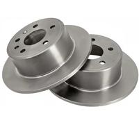 2x Original A.B.S. Brake Disc 16262 for Opel