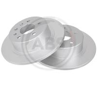 2x Brake disc solid 16264 A.B.S. for OPEL OMEGA B OMEGA B Estate