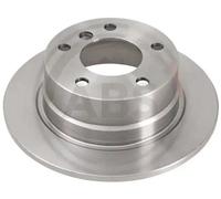 2x Brake disc solid 16338 A.B.S. for BMW 3 Compact