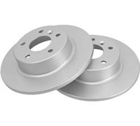 ABS All Brake Systems Brake Disc 16569 - Solid Pair L&R for Land Rover Range Rover Mk II