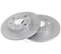 2x Original A.B.S. Brake Disc 16874 for Mazda