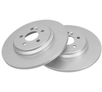 2x Brake disc solid 17052 A.B.S. for MERCEDES-BENZ M-CLASS