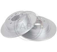 2x Brake disc solid 17064 A.B.S. for SAAB 9-5 9-5 Estate
