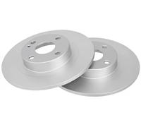 ABS All Brake Systems Brake Disc 17092 – Solid 2x Rear for Mazda 323 S Mk VI Saloon