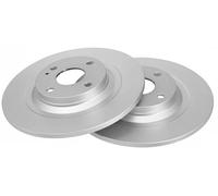 2x Brake disc solid 17097 A.B.S. for MAZDA MX-5 Mk II