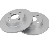 2x Brake disc solid 17149 A.B.S. for OPEL CORSA C COMBO Box Body/MPV COMBO Tour