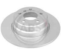 2x Brake disc solid 17233 A.B.S. for BMW X5