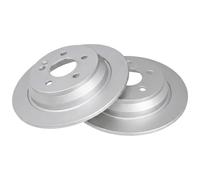 2x Brake disc solid 17621 A.B.S. for MERCEDES-BENZ VITO / MIXTO Van VITO Bus