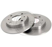 2x Original a. B. S. S. Brake Disc 17671 for Mitsubishi Smart