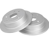 Rear Set 2x Brake Discs A.B.S. 17686 for Daewoo/Chevrolet Gentra/Lacetti/Nubira/
