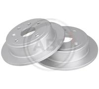 Rear Set 2x Brake Discs A.B.S. 17686 for Daewoo/Chevrolet Gentra/Lacetti/Nubira/
