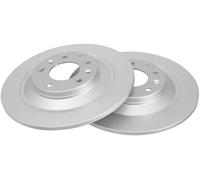 2x Brake disc solid 17688 A.B.S. for MAZDA 6 Hatchback 6 Saloon 6 Station Wagon