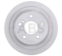2x Brake disc solid 17756 A.B.S. for MERCEDES-BENZ C-CLASS C-CLASS T-Model