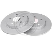 2x Original A.B.S. Brake Disc 17830 for Toyota