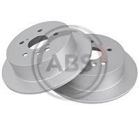 2x Brake disc solid 17840 A.B.S. for LEXUS RX