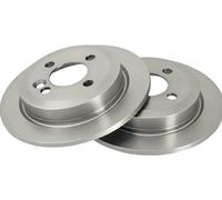 2x Brake disc solid 17866 A.B.S. for MINI MINI MINI Roadster MINI Convertible