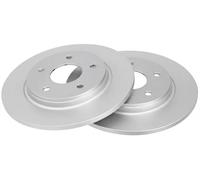 2x Brake disc solid 17994 A.B.S. for DODGE FIAT VW CHRYSLER