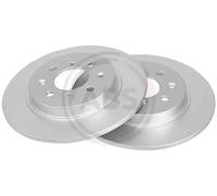 A.B.S. Brake Disc 18049 - Rear Set of 2 for Honda Jazz III / Insight (09-21)