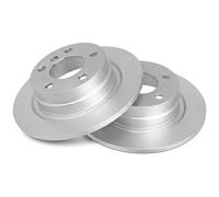 2x Brake disc solid 18134 A.B.S. for BMW 1 Sports Hatch 2 Coupe 2 Convertible