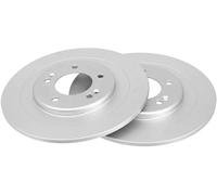 2x Brake disc solid 18178 A.B.S. for HYUNDAI i40 I CW i40 I