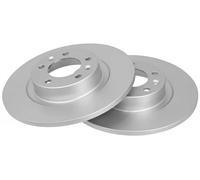 2x Brake disc solid 18181 A.B.S. for PEUGEOT 508 I 508 SW I
