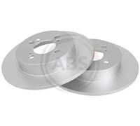 Rear Set 2x Brake Discs A.B.S. 18187 for Suzuki Swift (10-21)