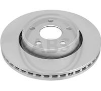 2x Brake disc solid 18224 A.B.S. for JEEP DODGE