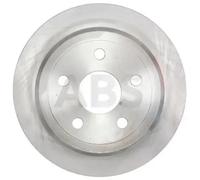 2x Brake disc solid 18229 A.B.S. for JEEP WRANGLER III