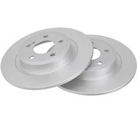 2x Brake disc solid 18299 A.B.S. for MERCEDES-BENZ SLK SLC