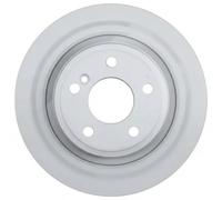 2x Brake disc solid 18300 A.B.S. for MERCEDES-BENZ INFINITI
