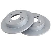 2x Original A.B.S. Brake Disc 18398 for Hyundai