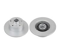 2x Brake disc solid 18425 A.B.S. for AUDI A4 B5 A4 B5 Avant A6 C5 Avant A4 B6