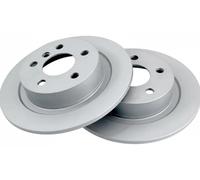 2x Brake disc solid 18458 A.B.S. for BMW MINI