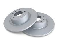 2x Brake disc solid 18497 A.B.S. for PEUGEOT 508 SW I